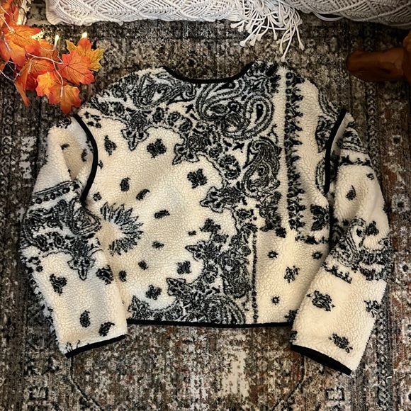 New Sherpa French tie front cardigan sweater pattern - Picture 4 of 9